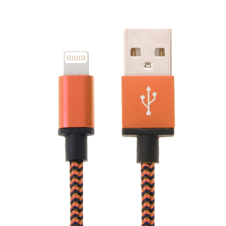 Cavo di sincronizzazione dati/ricarica in tessuto da 8 pin a USB da 2 m Cavo di sincronizzazione dati/ricarica in tessuto da 8 pin a USB da 2 m